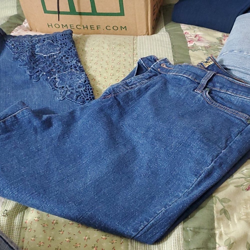 Women's jean Capri